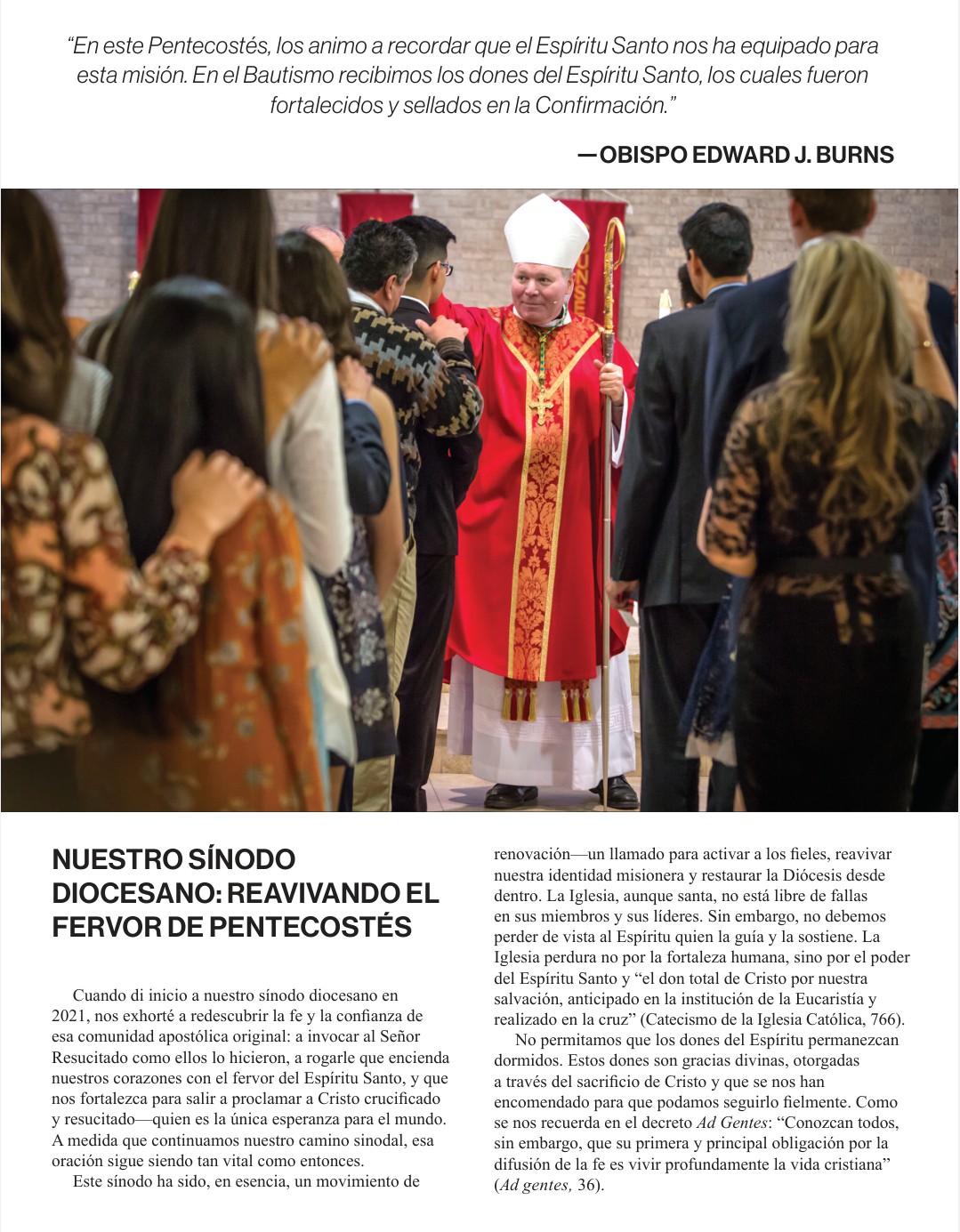 carta pastoral del Obispo